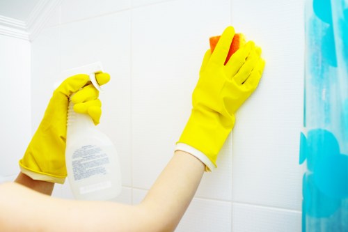 Careful stain treatment and fibre-safe rug cleaning process