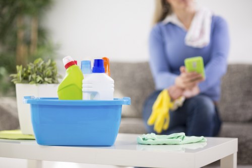 Local cleaner preparing a Camberwell property for a deep clean